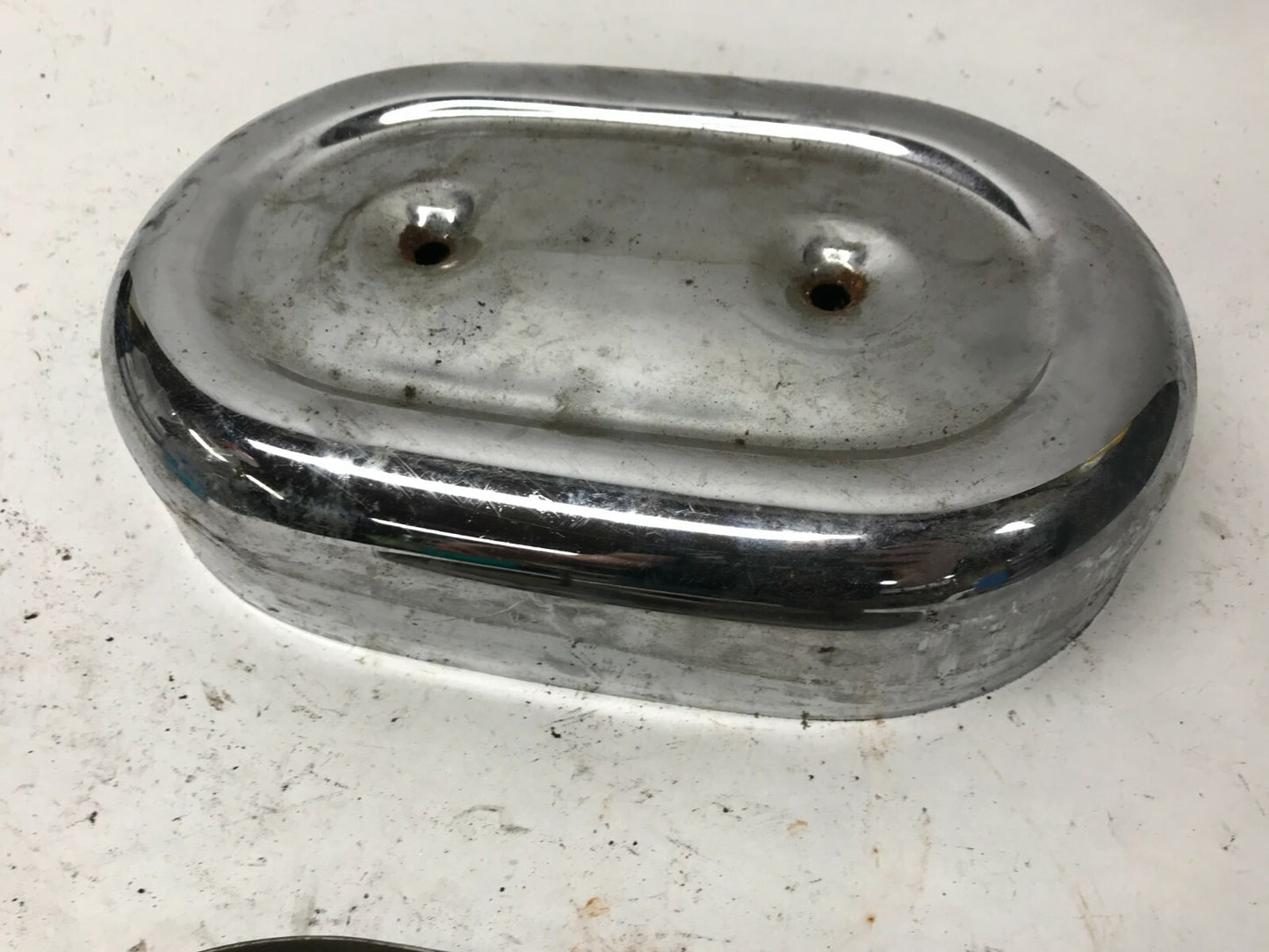 HARLEY SPORTSTER IRONHEAD 1966-69 AIR CLEANER Intake Backing plate & C