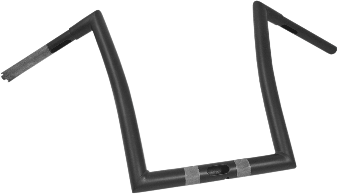 Todd's Cycle 1 1/4" Handlebars 12" Flat Black 0601-3987