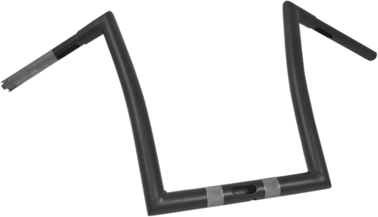 Todd's Cycle 1 1/4" Handlebars 12" Flat Black 0601-3987