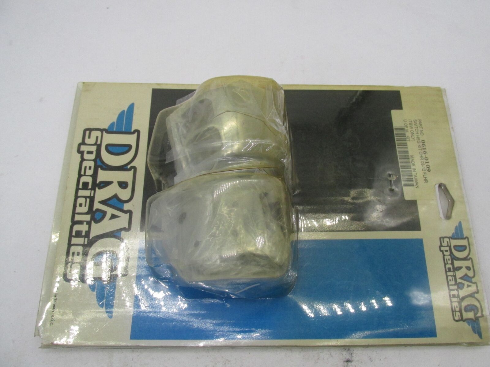 Harley Davidson Drag Specialties 08-12 FLHR Chrome Switch Housing Kit 0616-0109