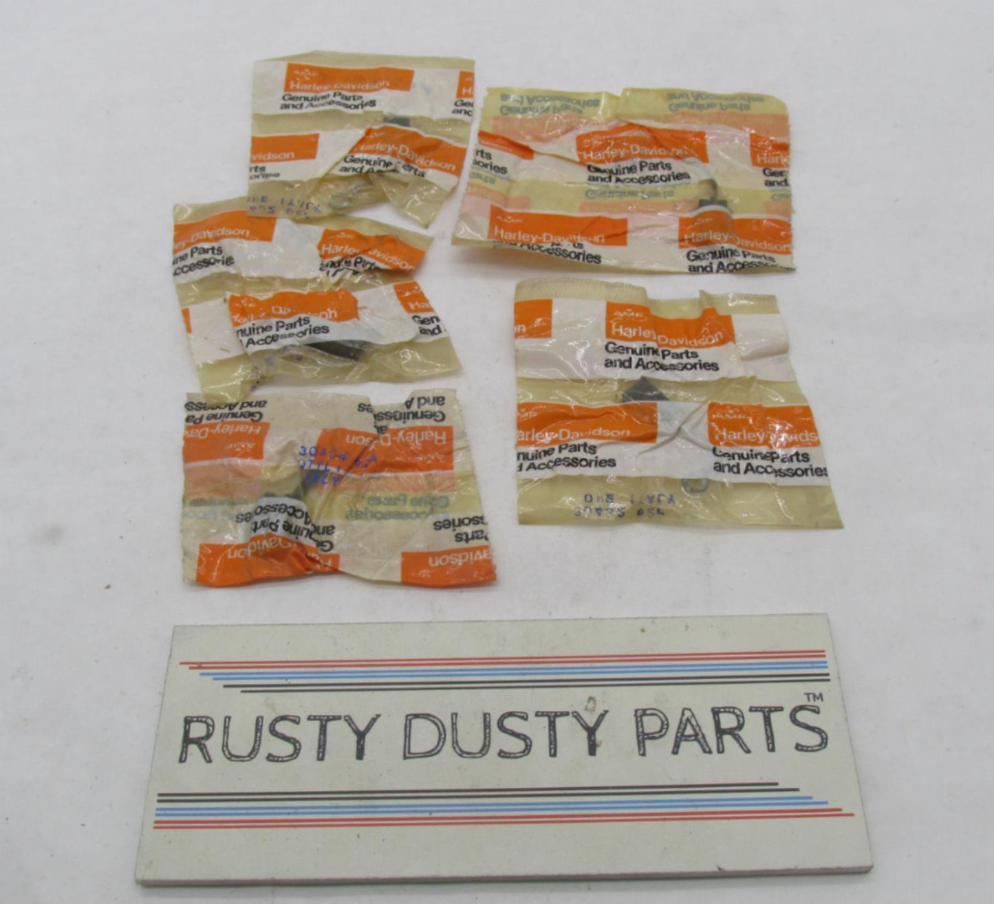 Lot of 5 Harley-Davidson Genuine NOS Sprint Generator Brush Negative 30452-62P