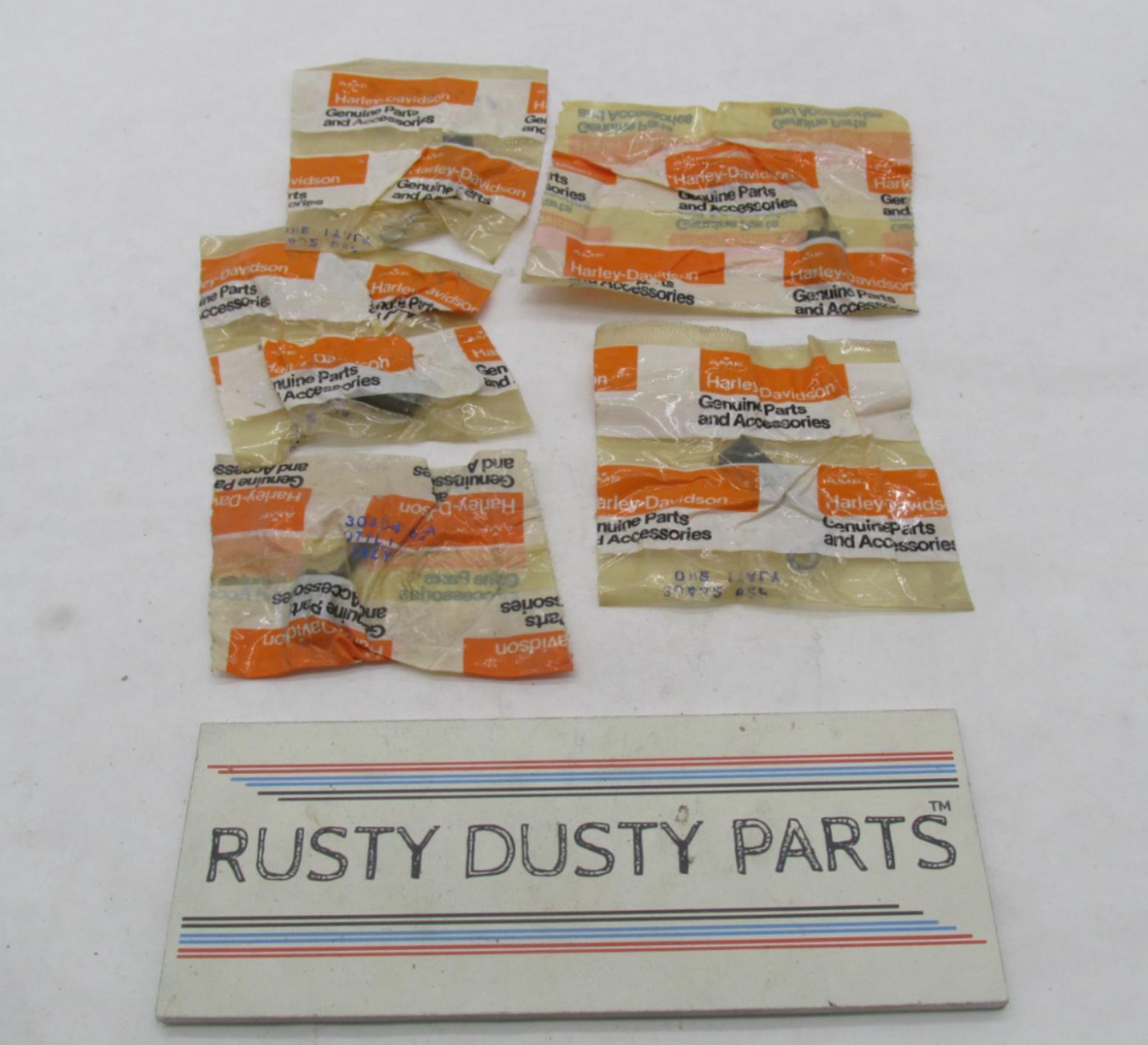Lot of 5 Harley-Davidson Genuine NOS Sprint Generator Brush Negative 30452-62P
