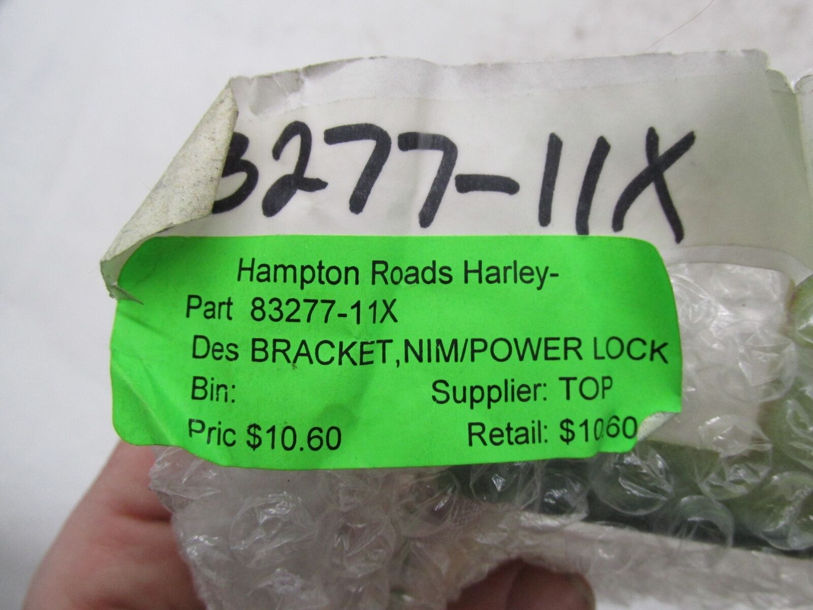 Harley Davidson Genuine NOS Nim Power Lock Bracket 83277-11
