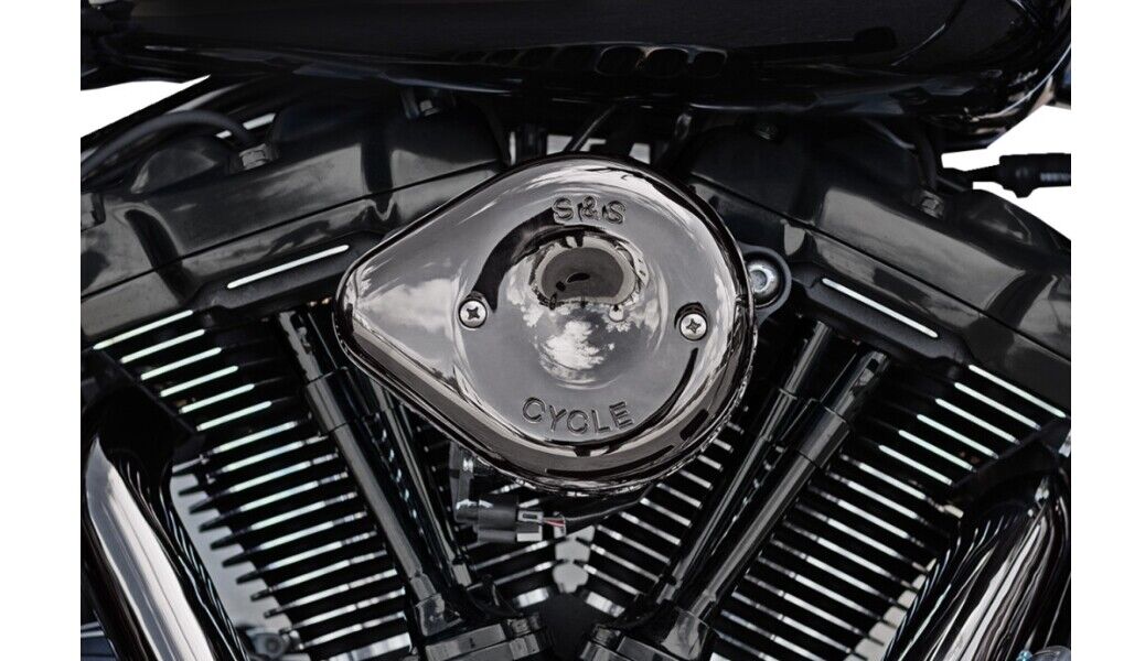 S & S Cycle Stealth Mini Teardrop Air Cleaner Covers 170-0780