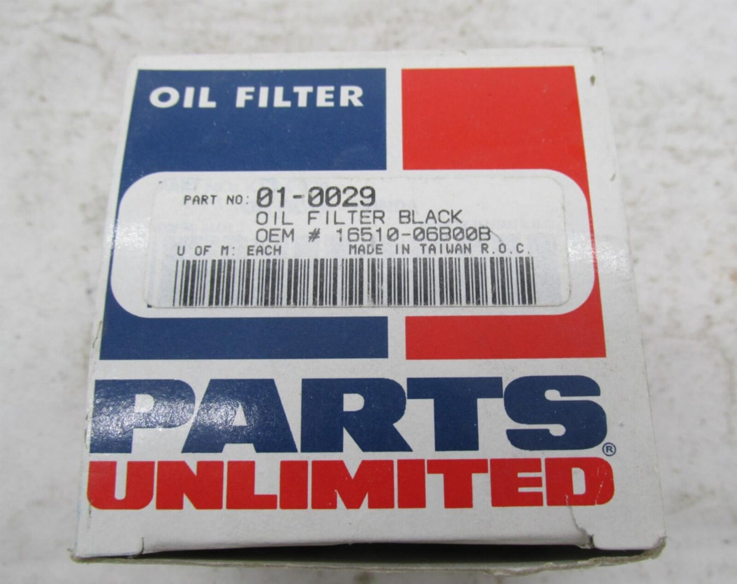 Parts Unlimited Yamaha Black Oil Filter 01-0029 16510-06B00B