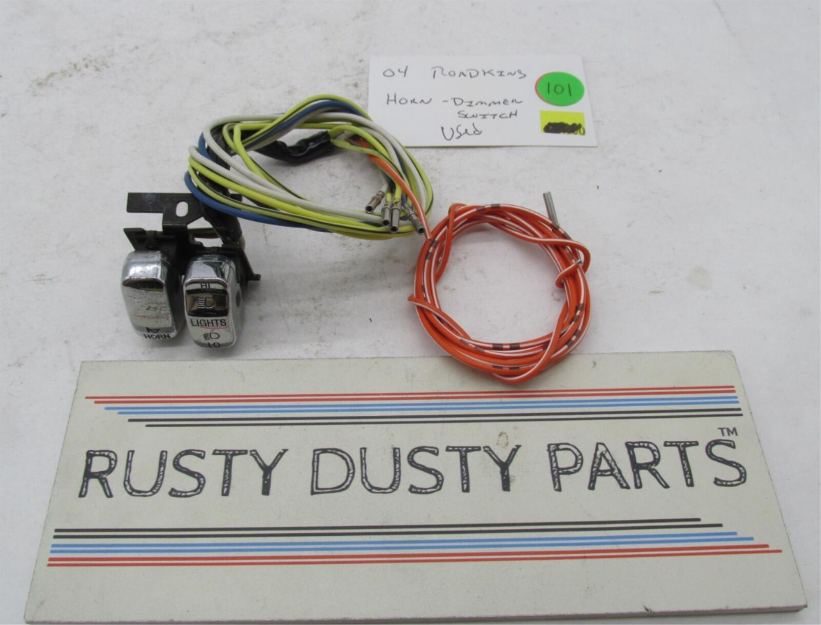 Harley Davidson 2004 Road King Horn/ Dimmer Handlebar Switch Assembly