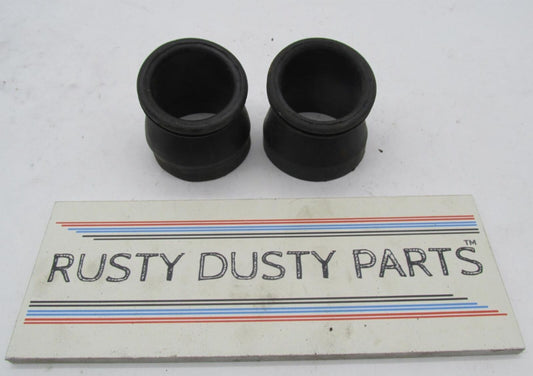 Set of BSA Triumph Intake Manifold Rubber Sleeve Boots 1-7/8" & 1.5"