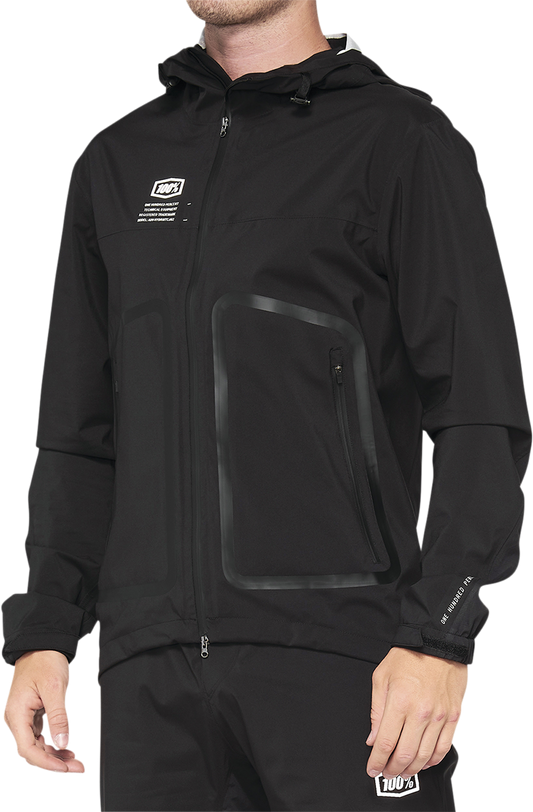 100% Hydromatic Jacket Black Small 40039-00000