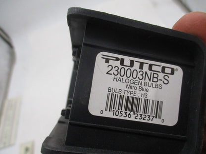 Putco Halogen H3  12V 55W Headlight Nitro Blue Bulb  230003NB-S