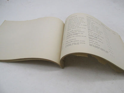 Bultaco Lobito Mk4 Provisional Motorcycle Catalog Parts List Book 74.32-P117