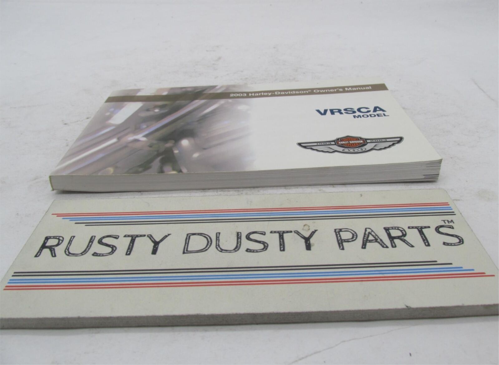 Harley-Davidson Official Factory 2003 VRSCA Owner's Manual Book 99736-03