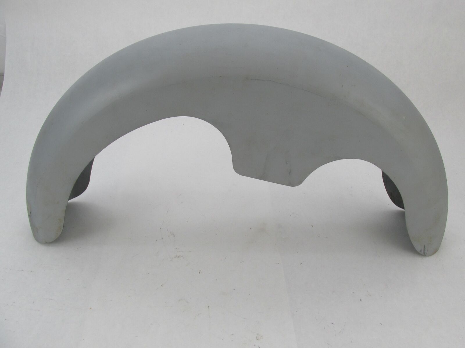 KustomWerkz Custom Chopper Silver Metal 4.75" Wide Front Fender 11370