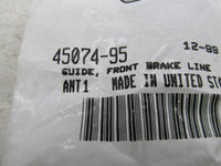 Harley Davidson Genuine NOS Black Front Brake Line Guide Clip 45074-95