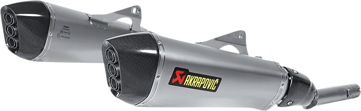 Akrapovic Slip-On Line Muffler Titanium S-B16SO4-HZAAT