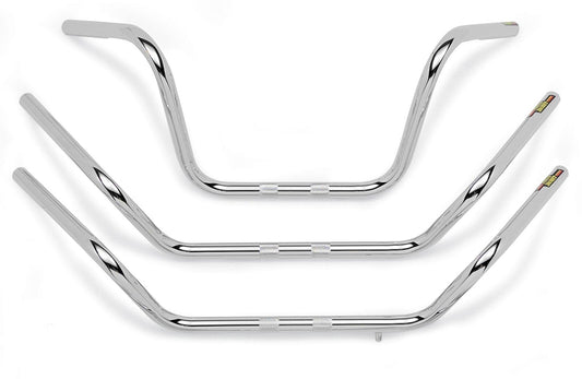 Khrome Werks 1in. Handlebar Standard Drag Bar (Dimpled) - Chrome 300925