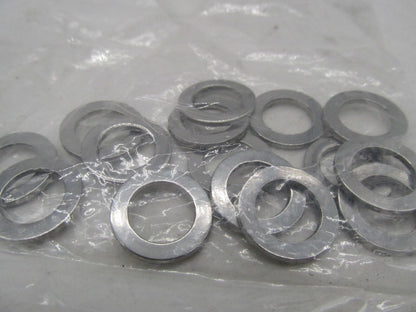 Lot of 15 Diamond Polished Stainless Steel Flat Washers WAN06P-25