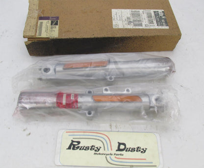 Pair of Harley Davidson Showa Lower Fork Sliders R45915-00 L435916-00 46482-00