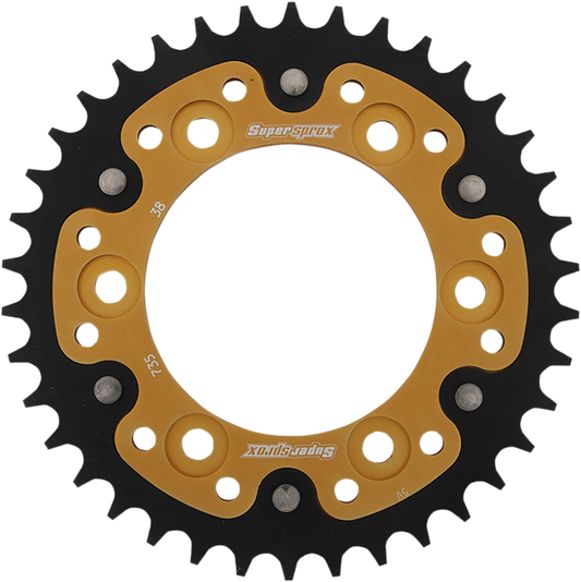 Supersprox Rear Stealth Sprocket 38T Gold RST-735-38-GLD
