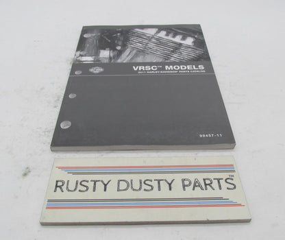 Harley-Davidson Official Factory 2011 VRSC V-Rod Parts Catalog Manual 99457-11