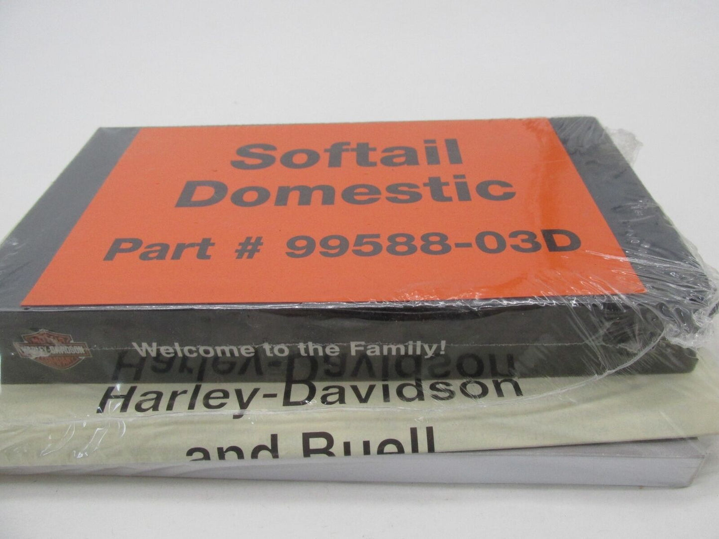Harley Factory 2003 100th Anniversary Softail Owner's Manual 99588-03D 99469-03