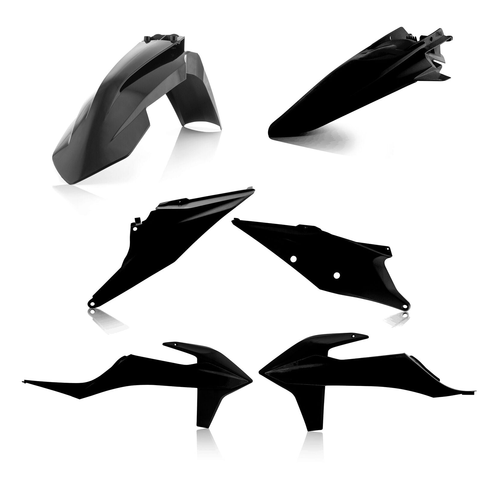 Acerbis Standard Plastic Kits Black 2791560001