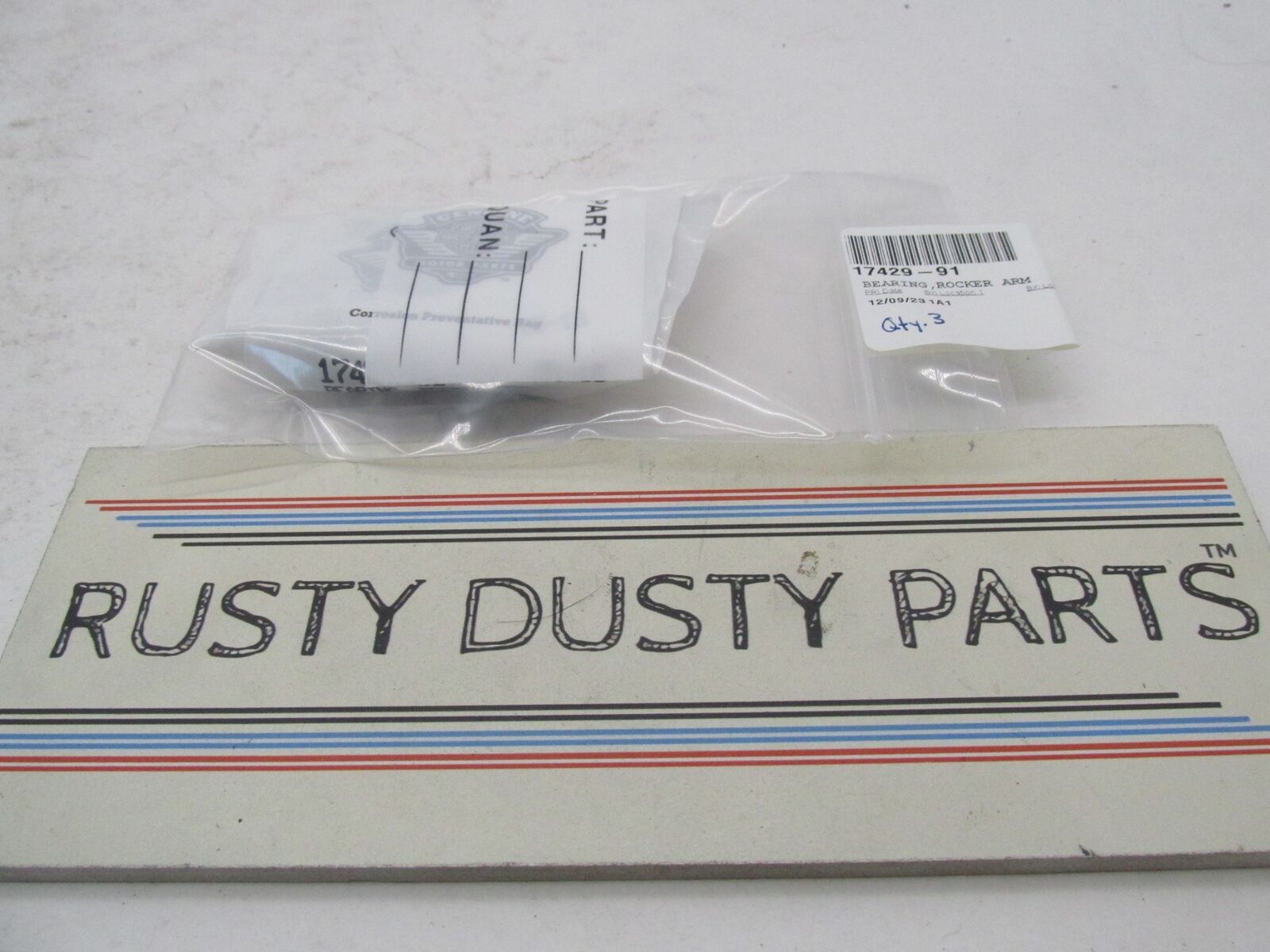 Lot of 3 Harley-Davidson Genuine NOS Rocker Arm Bearings 17429-91