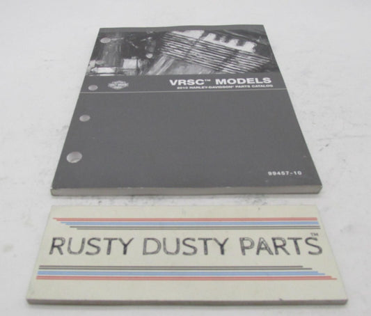 Harley-Davidson Official Factory 2010 VRSC V-Rod Parts Catalog Manual 99457-10