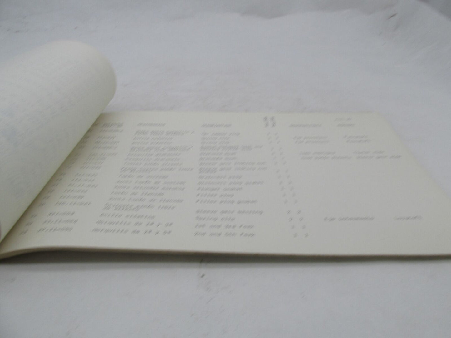 Bultaco Original Factory Frontera 180 Catalog Parts List 180.32-117