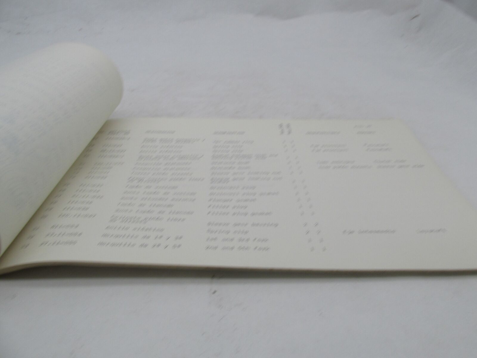 Bultaco Original Factory Frontera 180 Catalog Parts List 180.32-117
