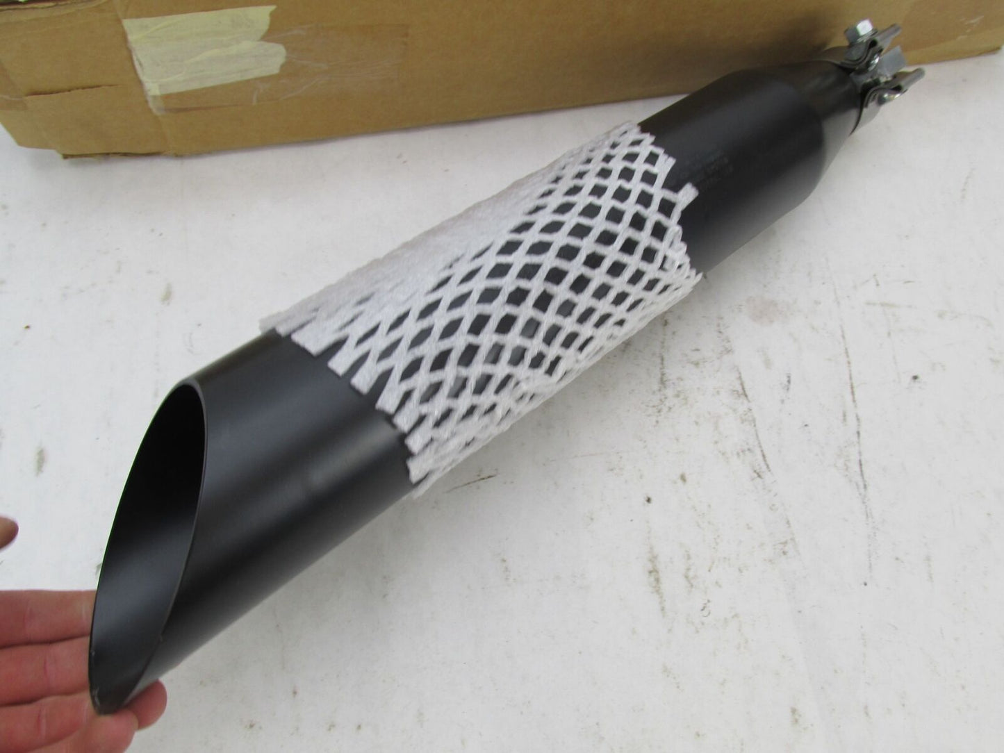 Harley Davidson Genuine NOS Slash Cut XL Black Exhaust Mufflers Kit 80306-99