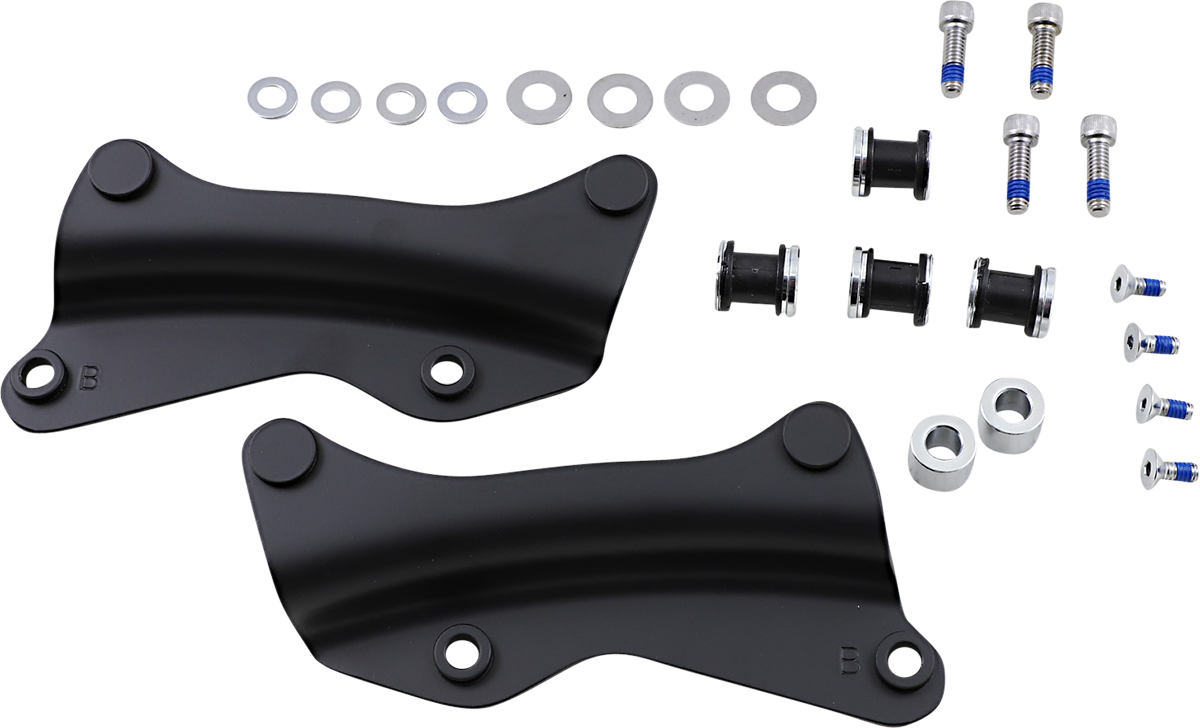 Drag Specialties Quick Detach Tour Box Mount Black 1510-0496