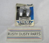 Harley Davidson Drag Specialties NOS Chrome O2 Sensor Covers 1861-0451