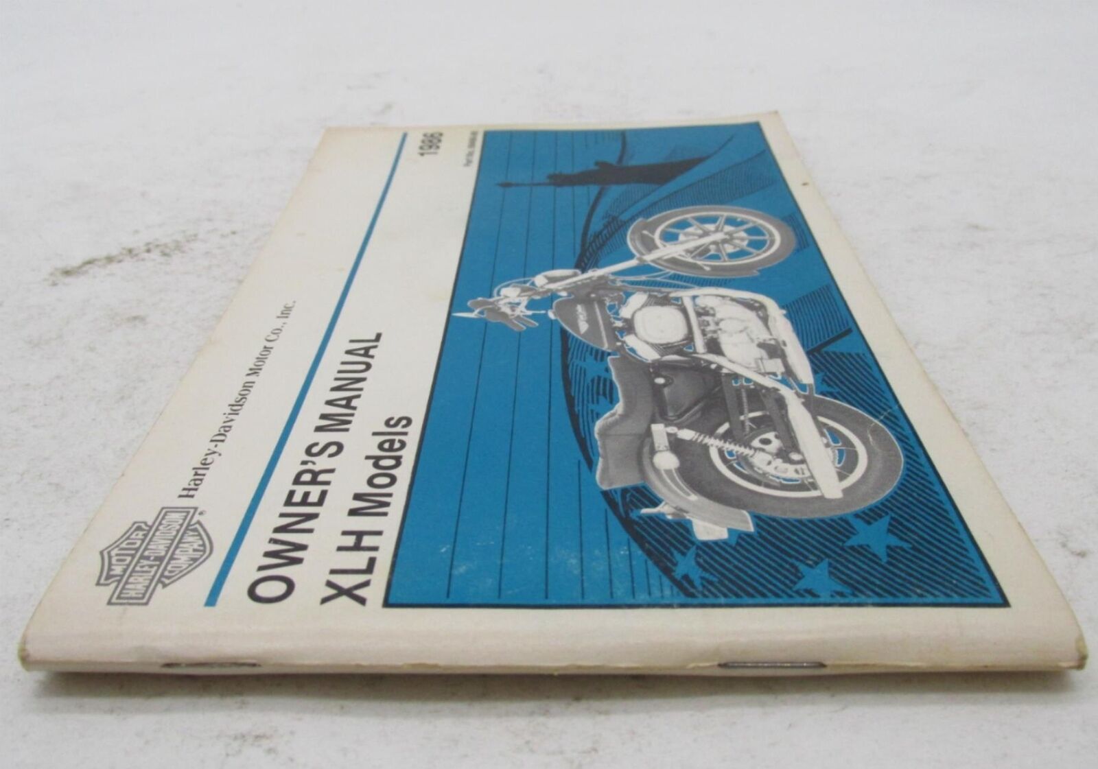 Harley-Davidson Official Factory 1986 XLH Owner's Manual Book 99466-86