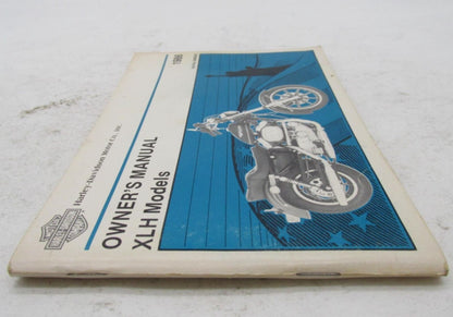 Harley-Davidson Official Factory 1986 XLH Owner's Manual Book 99466-86