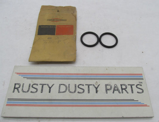 Lot of 2 Harley-Davidson Genuine NOS Aermacchi Front Fork O-Rings 11110P