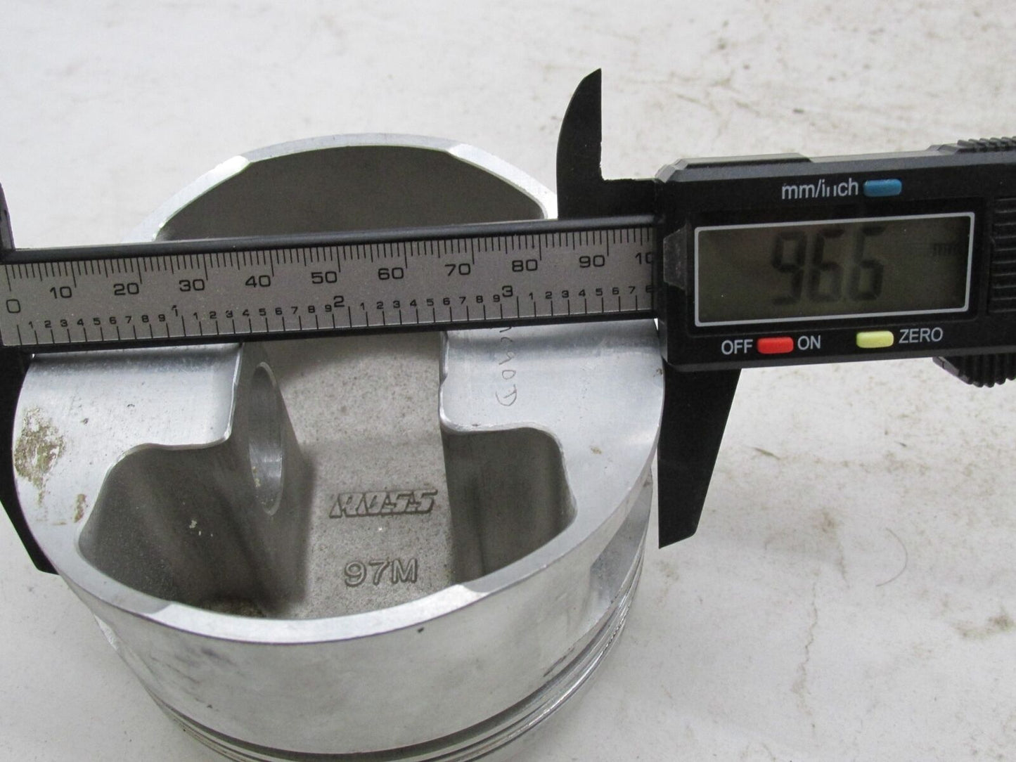 Harley Davidson NOS Single High Performance Over Sized Ross 97MM Piston