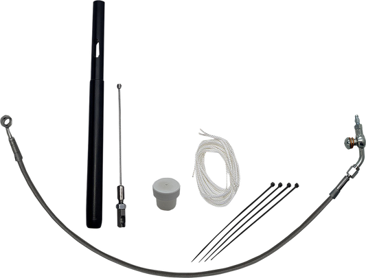 Fat Baggers, Inc. EZ Install Handlebar Kit +6" Braided 109916