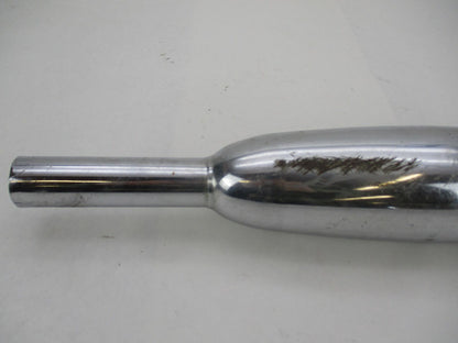 Vintage Original Triumph BSA  Chrome Pea Shooter Exhaust Muffler