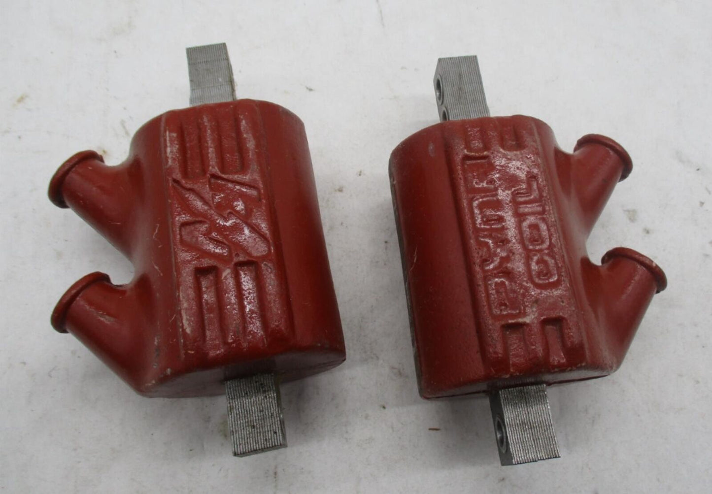 Pair of Harley Davidson 6 Volt Dyna Big Twin Dual Fire Ignition Coils 1.5 ohms