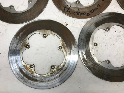 Lot (5) 1974-77 Harley Ironhead Sportster XL XLCH Rear Rotor Disc Brak
