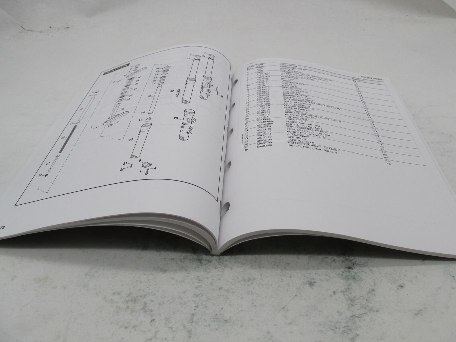 Harley-Davidson Official Factory 2010 FXDFSE² Parts Catalog 99430-10