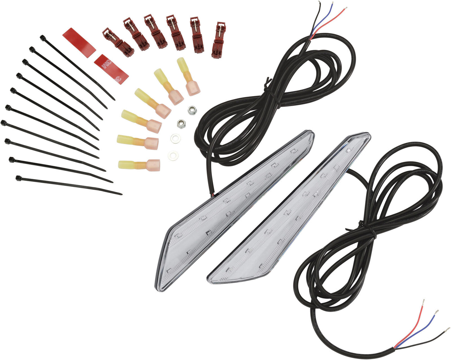 Show Chrome LED Marker Light for GL1800 Gold Wing Red 52-923R