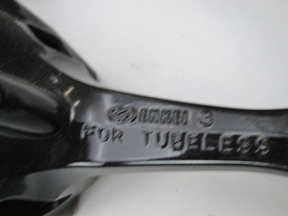 Enkei Motorcycle Tri Spoke 3 Spoke 17x3.5" Black Front Wheel