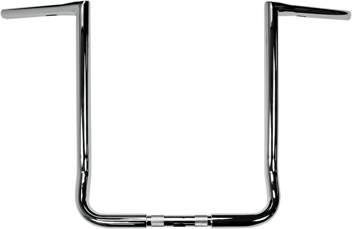 LA Choppers 1 1/4in. Twin Peaks Touring Handlebar Chrome LA-7361-18