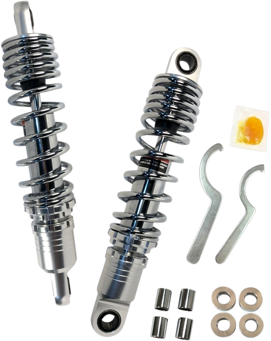 Drag Specialties Premium Ride-Height Adjustable Shocks 1310-1829