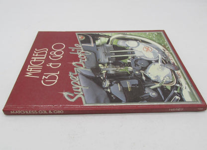 Matchless G3L and G80 Motorcycle Super Profile Book Keith Jackson & Deryk Wylde