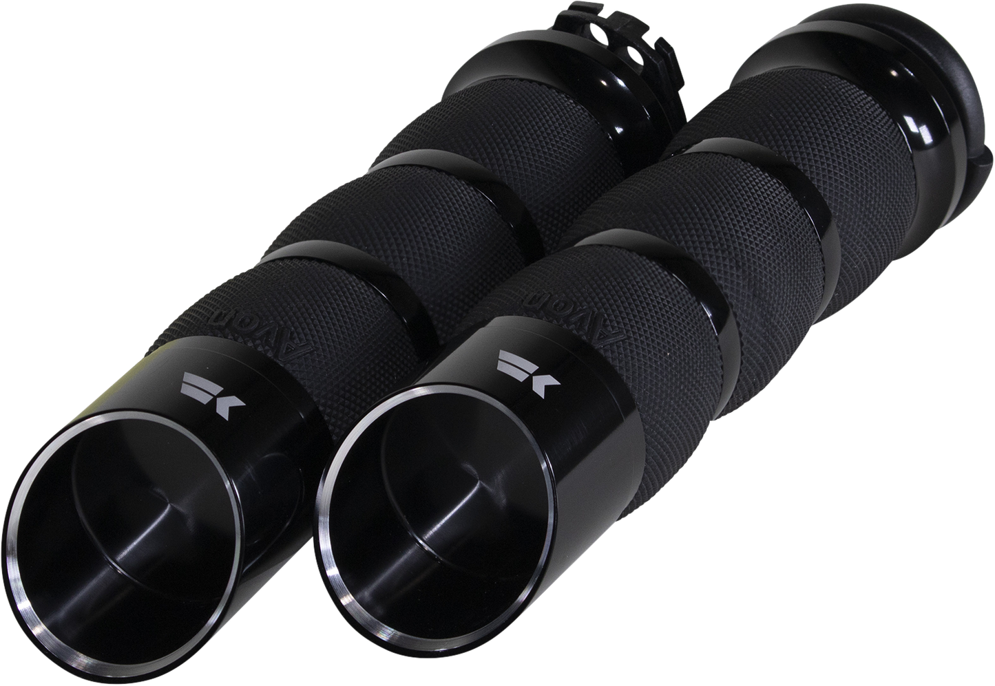 Khrome Werks Edge Air Cushion Grips Black 500250