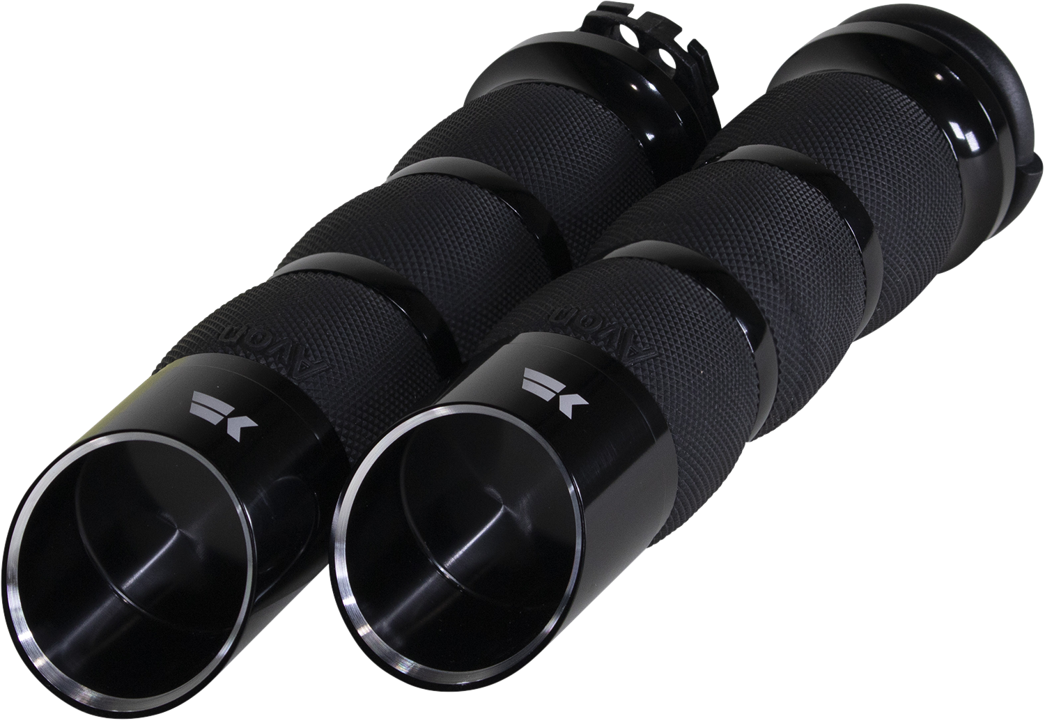 Khrome Werks Edge Air Cushion Grips Black 500250