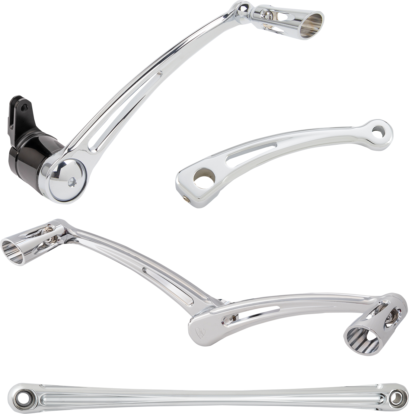 Arlen Ness Foot Control Kit w/ Heel/Toe Shifter Chrome 420-107