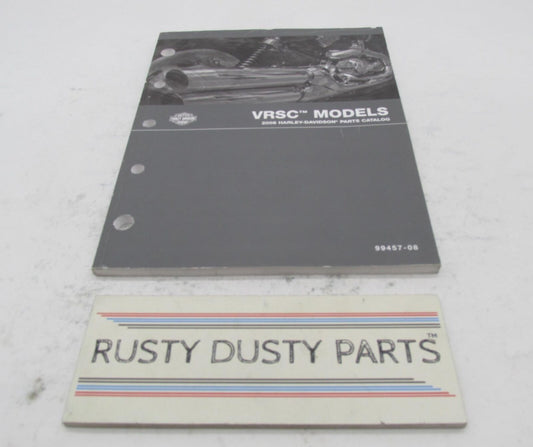 Harley-Davidson Official Factory 2008 VRSC V-Rod Parts Catalog 99457-08